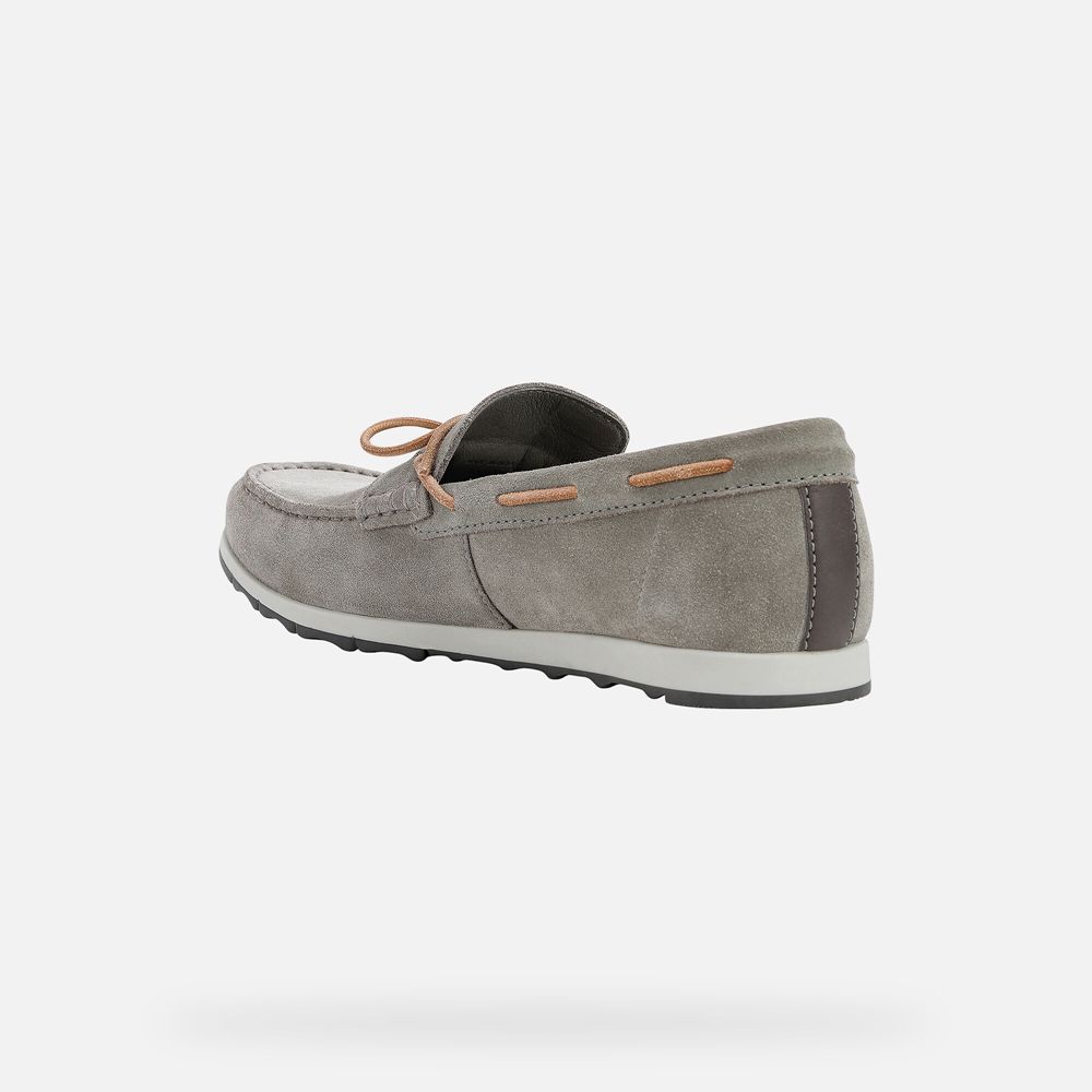 Geox Erkek Loafers Gri - Calarossa - UIF-731245